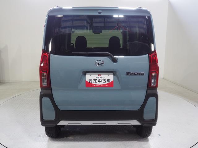 タントファンクロス4WD スマートアシスト 両側パワースライドドア LEDヘッドライト オートライト オートエアコン オーディオレス 運転席助手席シートヒーター 前後コーナーセンサー ルーフレール アイドリングストップ(北海道)の中古車