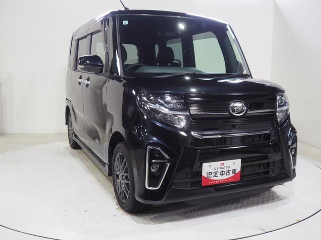 タントカスタムＲＳ４ＷＤ　両側パワースライドドア　夏冬タイヤ　スマートアシスト　ＬＥＤヘッドライト　オートライト　オートエアコン　ダイハツ純正ナビ　パノラマモニター　リモコンエンジンスターター　ドライブレコーダー（北海道）の中古車