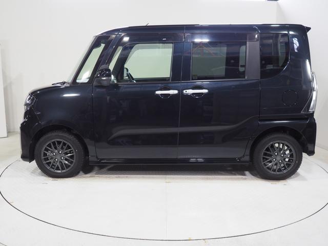 タントカスタムＲＳ４ＷＤ　両側パワースライドドア　夏冬タイヤ　スマートアシスト　ＬＥＤヘッドライト　オートライト　オートエアコン　ダイハツ純正ナビ　パノラマモニター　リモコンエンジンスターター　ドライブレコーダー（北海道）の中古車