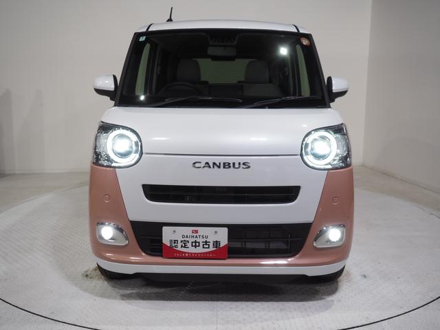 ムーヴキャンバスストライプスＧ４ＷＤ　両側パワースライドドア　スマホ連携ディスプレイオーディオ　バックモニター　保温機能カップホルダー　オートエアコン　ＬＥＤヘッドライト　オートライト　シートヒーター　スマートアシスト（北海道）の中古車