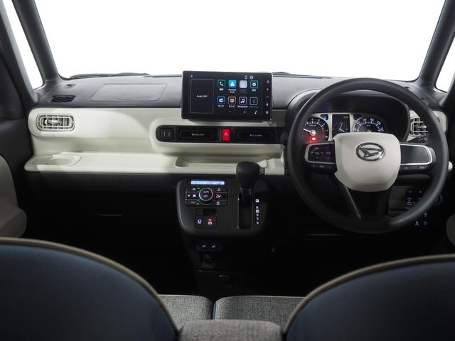 ムーヴキャンバスストライプスＧ４ＷＤ　両側パワースライドドア　スマホ連携ディスプレイオーディオ　バックモニター　保温機能カップホルダー　オートエアコン　ＬＥＤヘッドライト　オートライト　シートヒーター　スマートアシスト（北海道）の中古車