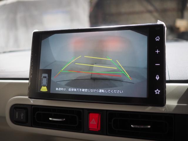 ムーヴキャンバスストライプスＧ４ＷＤ　両側パワースライドドア　スマホ連携ディスプレイオーディオ　バックモニター　保温機能カップホルダー　オートエアコン　ＬＥＤヘッドライト　オートライト　シートヒーター　スマートアシスト（北海道）の中古車