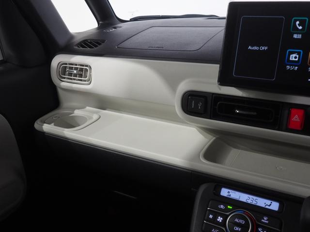 ムーヴキャンバスストライプスＧ４ＷＤ　両側パワースライドドア　スマホ連携ディスプレイオーディオ　バックモニター　保温機能カップホルダー　オートエアコン　ＬＥＤヘッドライト　オートライト　シートヒーター　スマートアシスト（北海道）の中古車