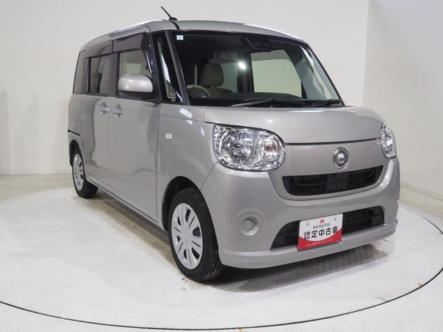 ムーヴキャンバスL SAIII4WD スマートアシスト 両側スライドドア CD/DVD/BTオーディオ キーレスエントリー リモコンエンジンスターター オートハイビーム アイドリングストップ VSC(横滑り抑制機能)(北海道)の中古車