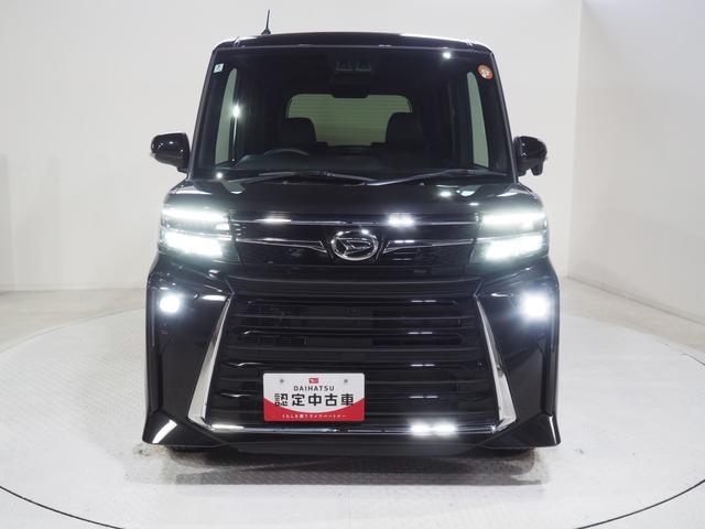 タントカスタムＲＳ４ＷＤ　両側パワースライドドア　オーディオレス　ＬＥＤヘッドライト　オートライト　オートエアコン　運転席助手席シートヒーター　前後コーナーセンサー　後席テーブル　キーフリーシステム　アルミホイール（北海道）の中古車