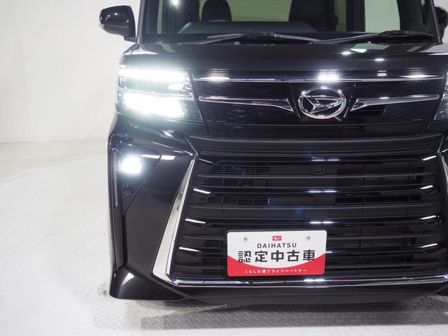 タントカスタムＲＳ４ＷＤ　両側パワースライドドア　オーディオレス　ＬＥＤヘッドライト　オートライト　オートエアコン　運転席助手席シートヒーター　前後コーナーセンサー　後席テーブル　キーフリーシステム　アルミホイール（北海道）の中古車