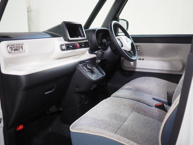 ムーヴキャンバスストライプスＧ４ＷＤ　両側パワースライドドア　オーディオレス　ＬＥＤヘッドライト　オートライト　オートエアコン　運転席助手席シートヒーター　キーフリーシステム　前後コーナーセンサー　アイドリングストップ（北海道）の中古車