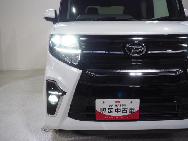 タントカスタムＸセレクション４ＷＤ　両側パワースライドドア　ＬＥＤヘッドライト　オートライト　ダイハツ純正ナビ　バックモニター　リモコンエンジンスターター　前後コーナーセンサー　アイドリングストップ　ＶＳＣ（横滑り抑制機能）（北海道）の中古車