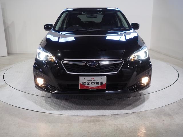 インプレッサスポーツ１．６ｉ−ＬアイサイトＡＷＤ　ＬＥＤヘッドライト　オートライト　オートエアコン　ＣＤ／ＵＳＢ／ＢＴチューナー　パドルシフトつき革巻きステアリングホイール　ＢＳＭ　ＳＲＨ（ステアリング連動ヘッドランプ）　アイドリングストップ（北海道）の中古車