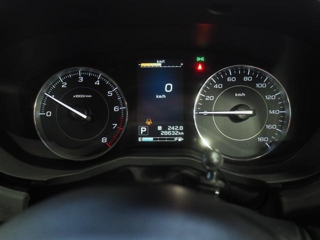 インプレッサスポーツ１．６ｉ−ＬアイサイトＡＷＤ　ＬＥＤヘッドライト　オートライト　オートエアコン　ＣＤ／ＵＳＢ／ＢＴチューナー　パドルシフトつき革巻きステアリングホイール　ＢＳＭ　ＳＲＨ（ステアリング連動ヘッドランプ）　アイドリングストップ（北海道）の中古車