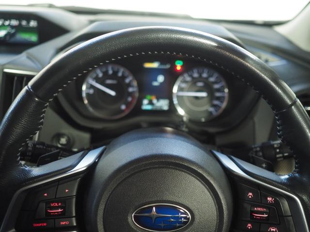 インプレッサスポーツ１．６ｉ−ＬアイサイトＡＷＤ　ＬＥＤヘッドライト　オートライト　オートエアコン　ＣＤ／ＵＳＢ／ＢＴチューナー　パドルシフトつき革巻きステアリングホイール　ＢＳＭ　ＳＲＨ（ステアリング連動ヘッドランプ）　アイドリングストップ（北海道）の中古車