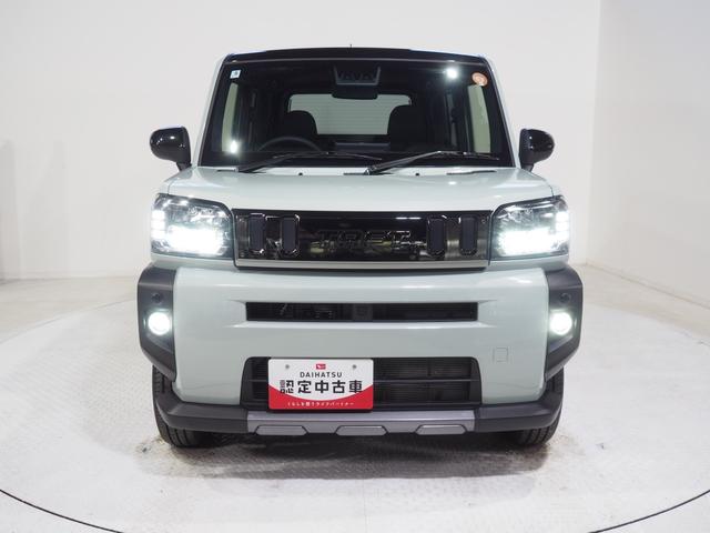 タフトＧターボ　ダーククロムベンチャー４ＷＤ　ガラスルーフ　ＬＥＤヘッドライト　オートライト　スマホ連携ディスプレイオーディオ　バックモニター　シートヒーター　キーフリーシステム　電動パーキングブレーキ　アイドリングストップ（北海道）の中古車