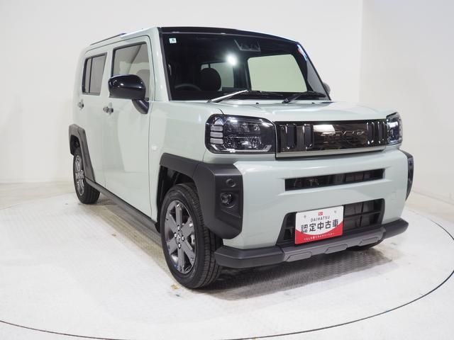 タフトＧターボ　ダーククロムベンチャー４ＷＤ　ガラスルーフ　ＬＥＤヘッドライト　オートライト　スマホ連携ディスプレイオーディオ　バックモニター　シートヒーター　キーフリーシステム　電動パーキングブレーキ　アイドリングストップ（北海道）の中古車