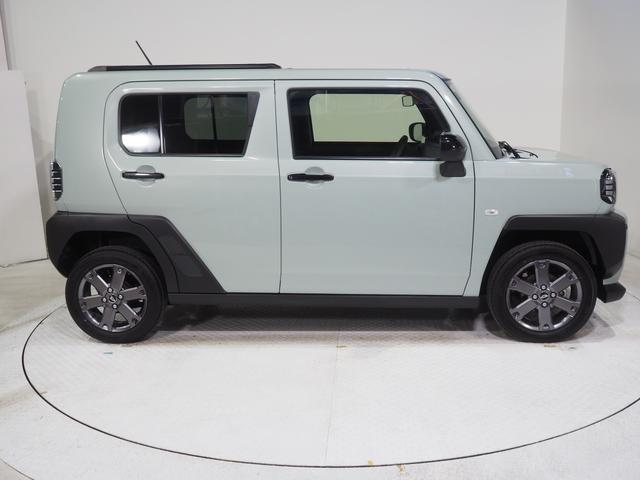 タフトＧターボ　ダーククロムベンチャー４ＷＤ　ガラスルーフ　ＬＥＤヘッドライト　オートライト　スマホ連携ディスプレイオーディオ　バックモニター　シートヒーター　キーフリーシステム　電動パーキングブレーキ　アイドリングストップ（北海道）の中古車