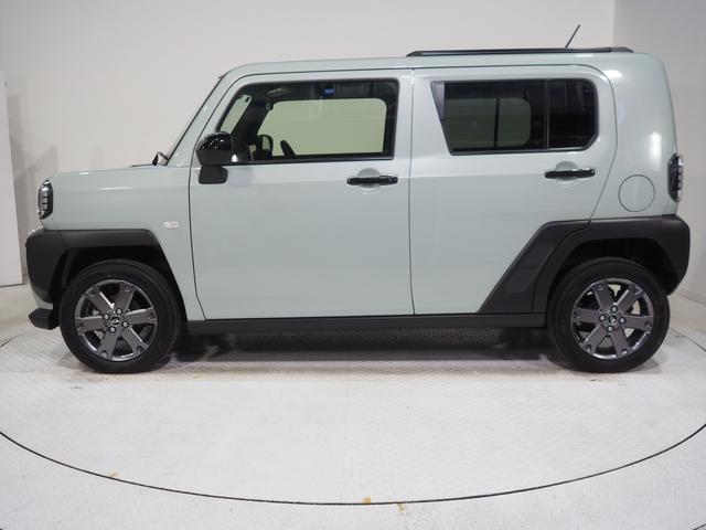 タフトＧターボ　ダーククロムベンチャー４ＷＤ　ガラスルーフ　ＬＥＤヘッドライト　オートライト　スマホ連携ディスプレイオーディオ　バックモニター　シートヒーター　キーフリーシステム　電動パーキングブレーキ　アイドリングストップ（北海道）の中古車