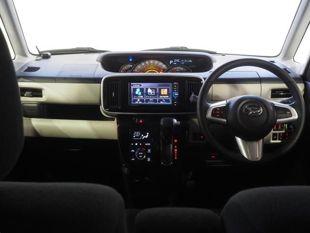 ムーヴキャンバスＧブラックアクセントＶＳ　ＳＡIII４ＷＤ　両側パワースライドドア　純正ナビ　パノラマモニター　ナビ連動ドライブレコーダー　リモコンエンジンスターター　ＬＥＤヘッドライト　オートライト　運転席シートヒーター　オートエアコン（北海道）の中古車