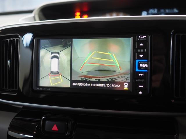 ムーヴキャンバスＧブラックアクセントＶＳ　ＳＡIII４ＷＤ　両側パワースライドドア　純正ナビ　パノラマモニター　ナビ連動ドライブレコーダー　リモコンエンジンスターター　ＬＥＤヘッドライト　オートライト　運転席シートヒーター　オートエアコン（北海道）の中古車