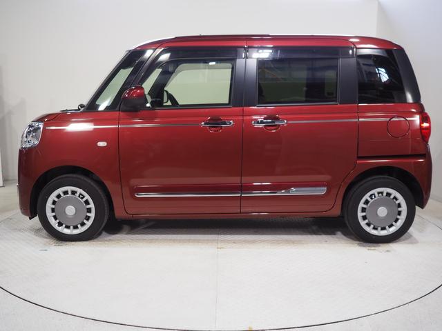 ムーヴキャンバスセオリーＧターボ４ＷＤ　スマホ連携ディスプレイオーディオ　バックモニター　両側パワースライドドア　ドライブレコーダー　リモコンエンジンスターター　ＬＥＤヘッドライト　シートヒーター　クルーズコントロール（北海道）の中古車