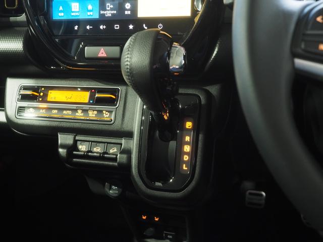 ハスラーハイブリッドＸ４ＷＤ　夏冬タイヤ　スズキ純正ナビ　全方位モニター　ＬＥＤヘッドライト　オートライト　オートエアコン　シートヒーター　前後コーナーセンサー　レーダーブレーキサポート　アイドリングストップ（北海道）の中古車