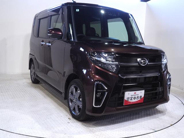 タントカスタムＲＳ４ＷＤ　ターボ　両側パワースライドドア　ダイハツ純正ナビ　ナビ連動ドライブレコーダー　バックモニター　リモコンエンジンスターター　ＥＴＣ車載器　運転席助手席シートヒーター　クルーズコントロール（北海道）の中古車