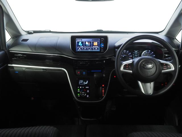 ムーヴカスタム　ＸリミテッドII　ＳＡIII４ＷＤ　ダイハツ純正ナビ　パノラマモニター　ナビ連動ドライブレコーダー　リモコンエンジンスターター　ＥＴＣ車載器　キーフリーシステム　運転席シートヒーター　オートライト　オートエアコン　アルミホイール（北海道）の中古車