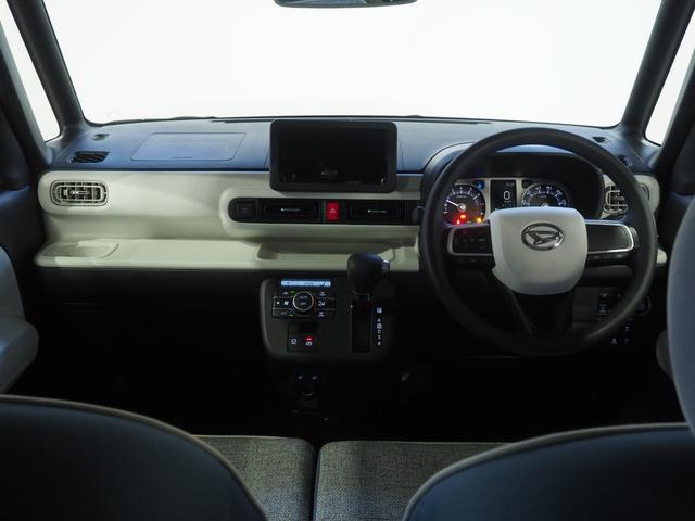 ムーヴキャンバスストライプスG4WD 両側パワースライドドア LEDヘッドライト オートライト オートエアコン オーディオレス 運転席助手席シートヒーター オートエアコン 前後コーナーセンサー アイドリングストップ(北海道)の中古車