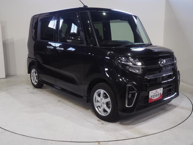 タントカスタムX4WD 両側パワースライドドア ダイハツ純正ナビ バックモニター ナビ連動ドライブレコーダー リモコンエンジンスターター キーフリー LEDヘッドライト 運転席助手席シートヒーター オートエアコン(北海道)の中古車