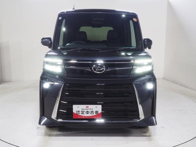 タントカスタムＸ４ＷＤ　両側パワースライドドア　ＬＥＤヘッドライト　オートエアコン　運転席助手席シートヒーター　後席テーブル　前後コーナーセンサー　アルミホイール　アイドリングストップ　オーディオレス（北海道）の中古車
