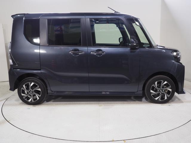 タントカスタムＸ４ＷＤ　両側パワースライドドア　ＬＥＤヘッドライト　オートエアコン　運転席助手席シートヒーター　後席テーブル　前後コーナーセンサー　アルミホイール　アイドリングストップ　オーディオレス（北海道）の中古車