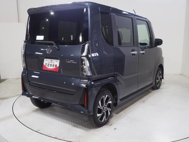 タントカスタムＸ４ＷＤ　両側パワースライドドア　ＬＥＤヘッドライト　オートエアコン　運転席助手席シートヒーター　後席テーブル　前後コーナーセンサー　アルミホイール　アイドリングストップ　オーディオレス（北海道）の中古車