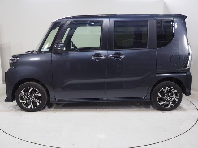 タントカスタムＸ４ＷＤ　両側パワースライドドア　ＬＥＤヘッドライト　オートエアコン　運転席助手席シートヒーター　後席テーブル　前後コーナーセンサー　アルミホイール　アイドリングストップ　オーディオレス（北海道）の中古車