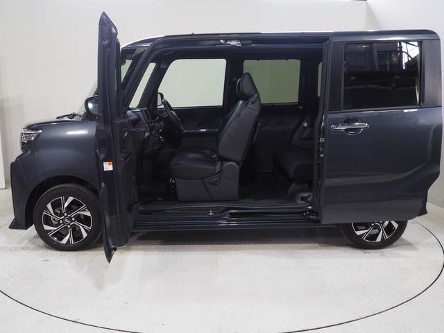 タントカスタムＸ４ＷＤ　両側パワースライドドア　ＬＥＤヘッドライト　オートエアコン　運転席助手席シートヒーター　後席テーブル　前後コーナーセンサー　アルミホイール　アイドリングストップ　オーディオレス（北海道）の中古車