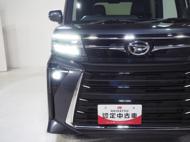 タントカスタムＸ４ＷＤ　両側パワースライドドア　ＬＥＤヘッドライト　オートエアコン　運転席助手席シートヒーター　後席テーブル　前後コーナーセンサー　アルミホイール　アイドリングストップ　オーディオレス（北海道）の中古車