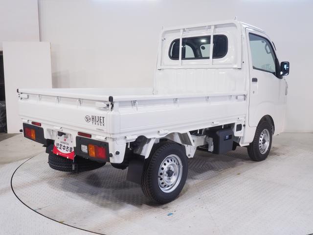 ハイゼットトラックスタンダードパートタイム４ＷＤ　フロアシフトＣＶＴ　夏冬タイヤ　エアコン　ＡＭ／ＦＭラジオ　前後コーナーセンサー　アイドリングストップ　ＶＳＣ（横滑り抑制機能）　スマートアシスト（北海道）の中古車