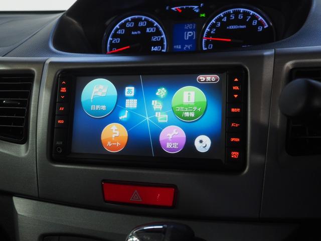 ムーヴカスタム Xリミテッド4WD 夏冬タイヤ ダイハツ純正ナビ バックモニター リモコンエンジンスターター HIDヘッドライト キーフリーシステム オートエアコン アルミホイール(北海道)の中古車