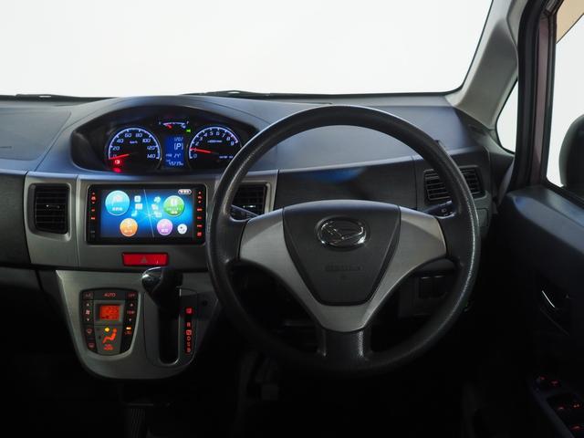 ムーヴカスタム Xリミテッド4WD 夏冬タイヤ ダイハツ純正ナビ バックモニター リモコンエンジンスターター HIDヘッドライト キーフリーシステム オートエアコン アルミホイール(北海道)の中古車