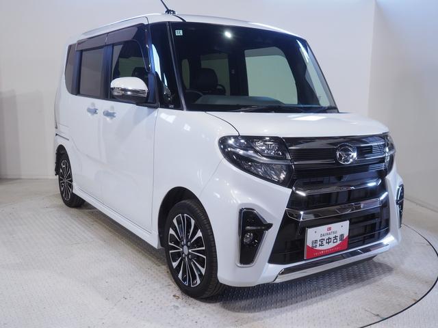 タントカスタムRSセレクション4WD ターボ 両側パワースライドドア LEDヘッドライト オートライト オートエアコン クルーズコントロール オーディオレス ETC車載器 運転席助手席シートヒーター 後席テーブル アルミホイール(北海道)の中古車