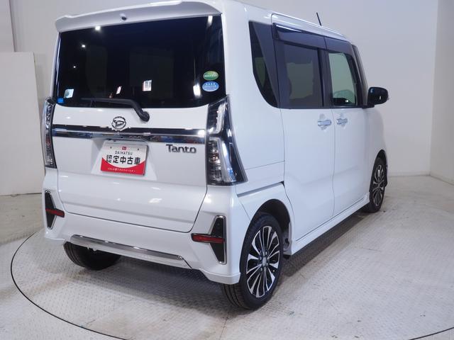 タントカスタムRSセレクション4WD ターボ 両側パワースライドドア LEDヘッドライト オートライト オートエアコン クルーズコントロール オーディオレス ETC車載器 運転席助手席シートヒーター 後席テーブル アルミホイール(北海道)の中古車
