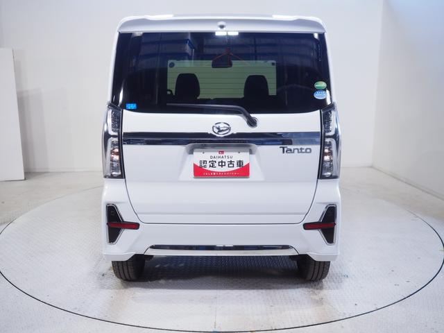 タントカスタムRSセレクション4WD ターボ 両側パワースライドドア LEDヘッドライト オートライト オートエアコン クルーズコントロール オーディオレス ETC車載器 運転席助手席シートヒーター 後席テーブル アルミホイール(北海道)の中古車