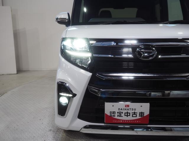 タントカスタムRSセレクション4WD ターボ 両側パワースライドドア LEDヘッドライト オートライト オートエアコン クルーズコントロール オーディオレス ETC車載器 運転席助手席シートヒーター 後席テーブル アルミホイール(北海道)の中古車