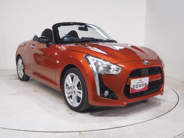 コペン 中古車 ローブ電動オープンルーフ　ダイハツ純正ナビ　ＬＥＤヘッドライト　キーフリーシステム　運転席助手席シートヒーター　アイドリングストップ　ＶＳＣ（横滑り抑制機能）
