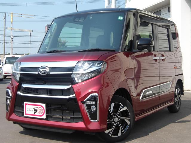 タントカスタムＸスタイルセレクション４ＷＤ　夏冬タイヤ　純正７インチナビ　バックカメラ　両側電動スライドドア　純正エンジンスターター　純正１４インチアルミホイール　前後ドラレコ　ＥＴＣ　ＬＥＤヘッドライト　マット　バイザー　寒冷地仕様（北海道）の中古車