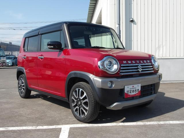 ハスラーＪスタイルII４ＷＤ　デュアルカメラブレーキサポート　ＬＥＤヘッドライト　カーナビ　運転席助手席シートヒーター　リモコンエンジンスターター　アイドリングストップ　ＥＳＰ（横滑り抑制機能）（北海道）の中古車