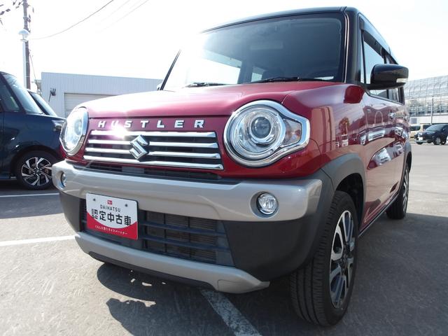 ハスラーＪスタイルII４ＷＤ　デュアルカメラブレーキサポート　ＬＥＤヘッドライト　カーナビ　運転席助手席シートヒーター　リモコンエンジンスターター　アイドリングストップ　ＥＳＰ（横滑り抑制機能）（北海道）の中古車