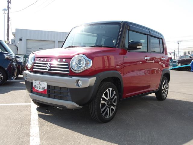 ハスラーＪスタイルII４ＷＤ　デュアルカメラブレーキサポート　ＬＥＤヘッドライト　カーナビ　運転席助手席シートヒーター　リモコンエンジンスターター　アイドリングストップ　ＥＳＰ（横滑り抑制機能）（北海道）の中古車