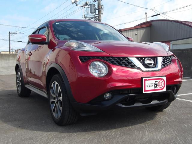 ジューク１６ＧＴ　ＦＯＵＲパートタイム４ＷＤ　エマージェンシーブレーキ　カーナビ　アラウンドビューモニター　自動防眩ルームミラー　インテリジェントキー　リモコンエンジンスターター　ＥＴＣ車載器　ドライブレコーダー（北海道）の中古車