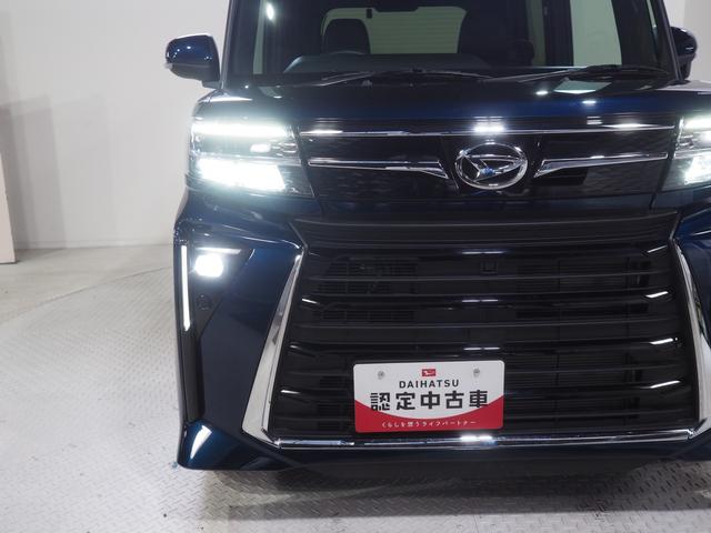 タントカスタムＲＳ４ＷＤ　スマートアシスト　両側パワースライドドア　ＬＥＤヘッドライト　オートライト　ダイハツ純正ナビ　バックモニター　ナビ連動ドライブレコーダー　運転席助手席シートヒーター　アイドリングストップ（北海道）の中古車