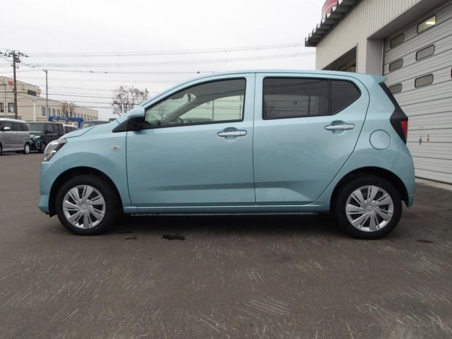 ミライースＸ　ＳＡIII４ＷＤ　スマートアシスト　ＬＥＤヘッドライト　オートライト　エアコン　オーディオレス　デジタルメーター　キーレスエントリー　電動格納ドアミラー　アイドリングストップ　ＶＳＣ（横滑り抑制機能）（北海道）の中古車