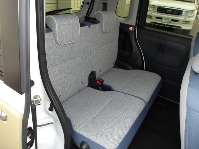 ムーヴキャンバスストライプスG4WD スマートアシスト 両側パワースライドドア LEDヘッドライト オートライト CDチューナー 運転席助手席シートヒーター オートエアコン 電動パーキングブレーキ 前後コーナーセンサー(北海道)の中古車