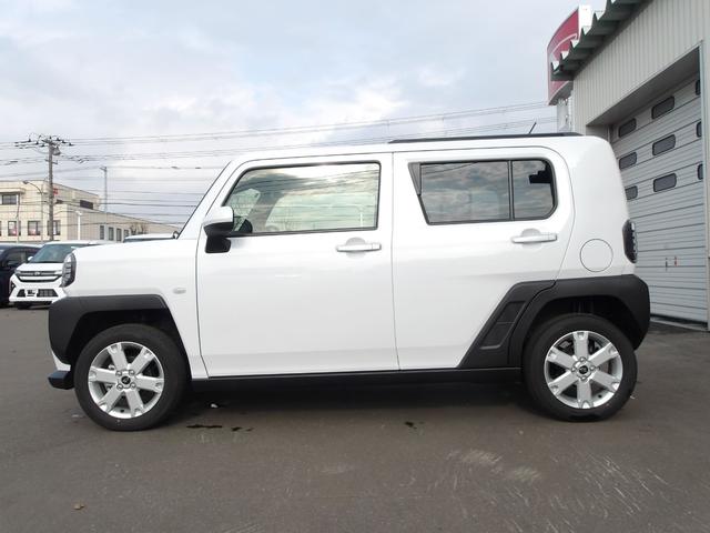 タフトG4WD スマートアシスト ガラスルーフ LEDヘッドライト オートライト オートエアコン オーディオレス 運転席助手席シートヒーター キーフリーシステム アルミホイール アイドリングストップ(北海道)の中古車